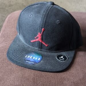 Jordan Black and Red Cap